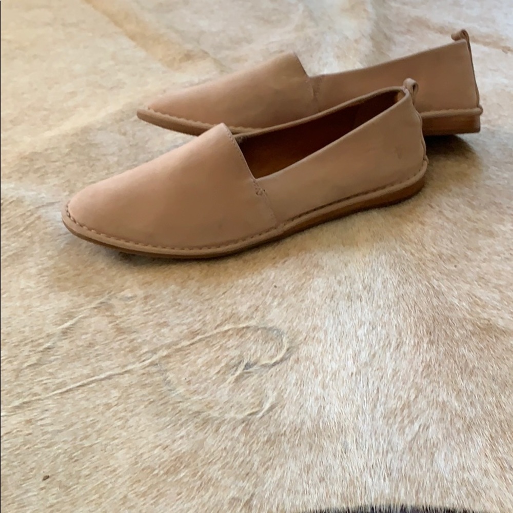 Frye slip on leather size *9/10